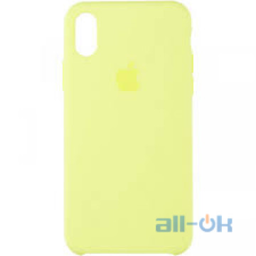 Чохол Original 99% Soft Matte Case для iPhone X Lemonade